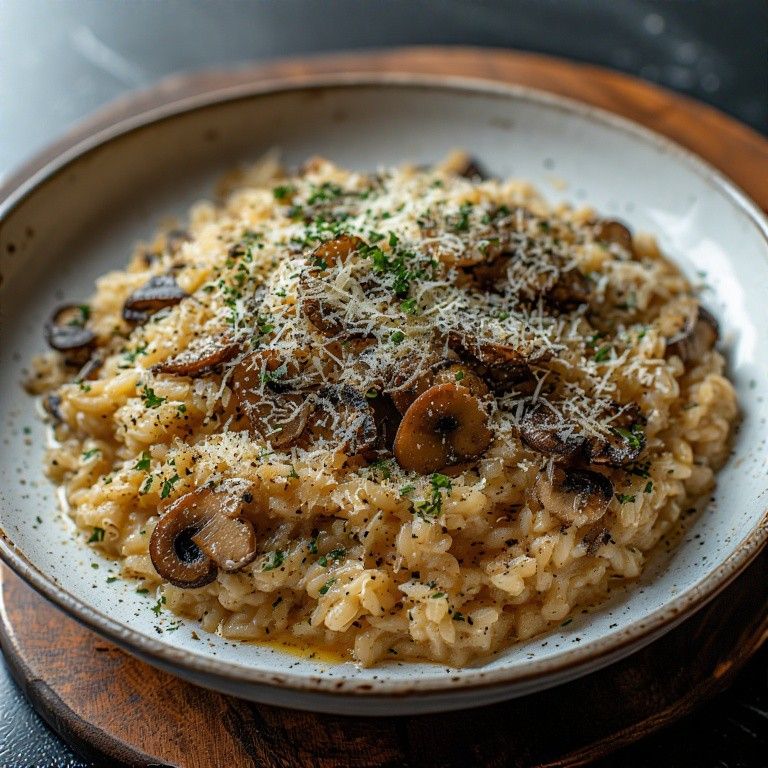 Truffle Mushroom Risotto